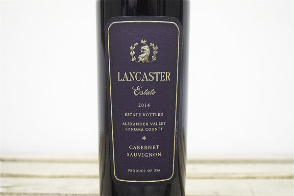 Lancaster Estate Cabernet Sauvignon Alexander Valley, 2014